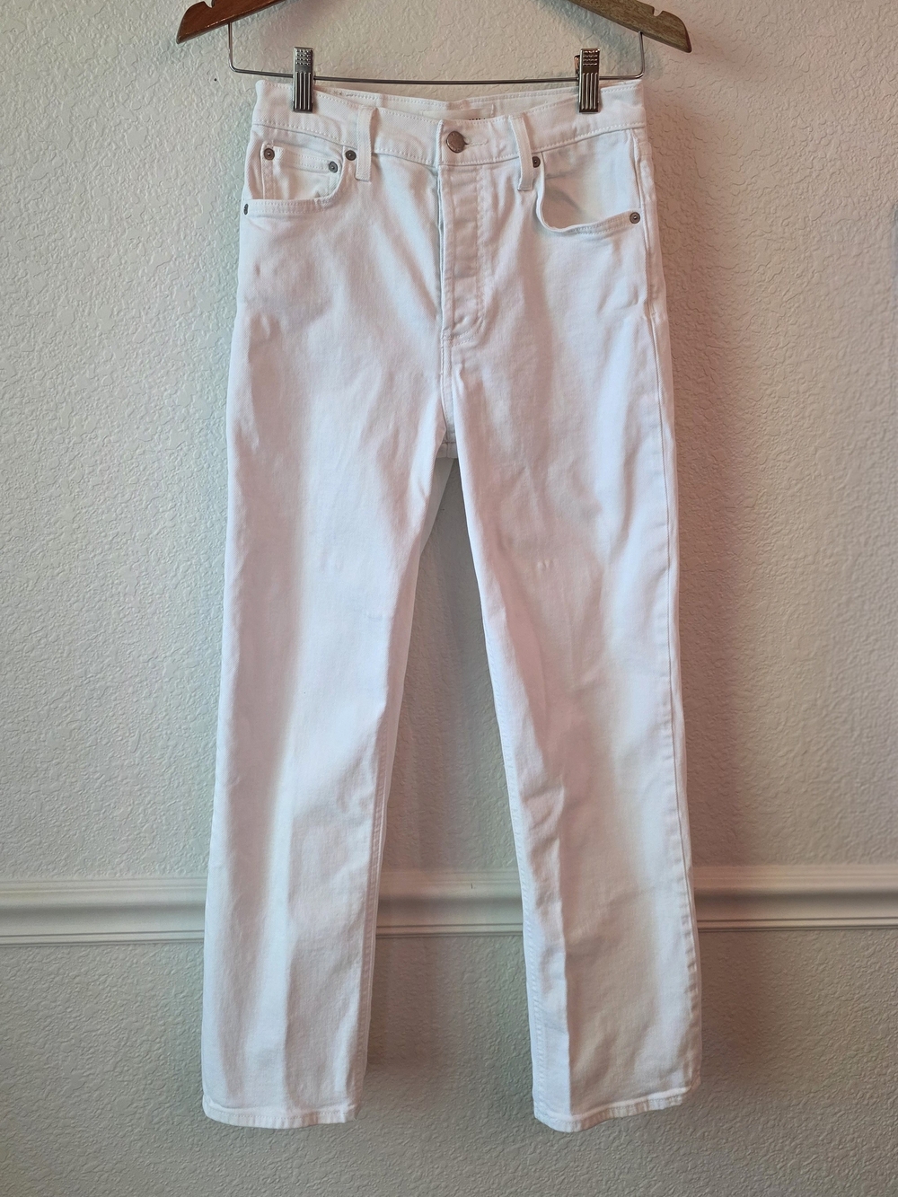 Denim Forum The Arlo Hi-Rise Straight Jean